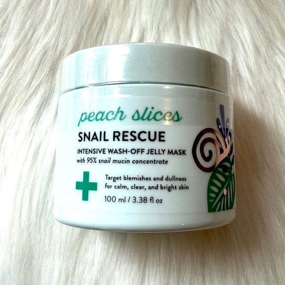 Peach Slices Snail Rescue Set: includes Intensive Serum and Jelly Mask (NIB/NWT) - Picture 7 of 10